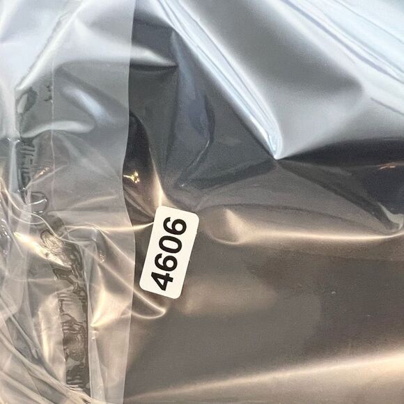 A.L.C. Dress Womens 4 Long Sleeve Mini Leather trip Satin Dark Blue - Picture 9 of 9